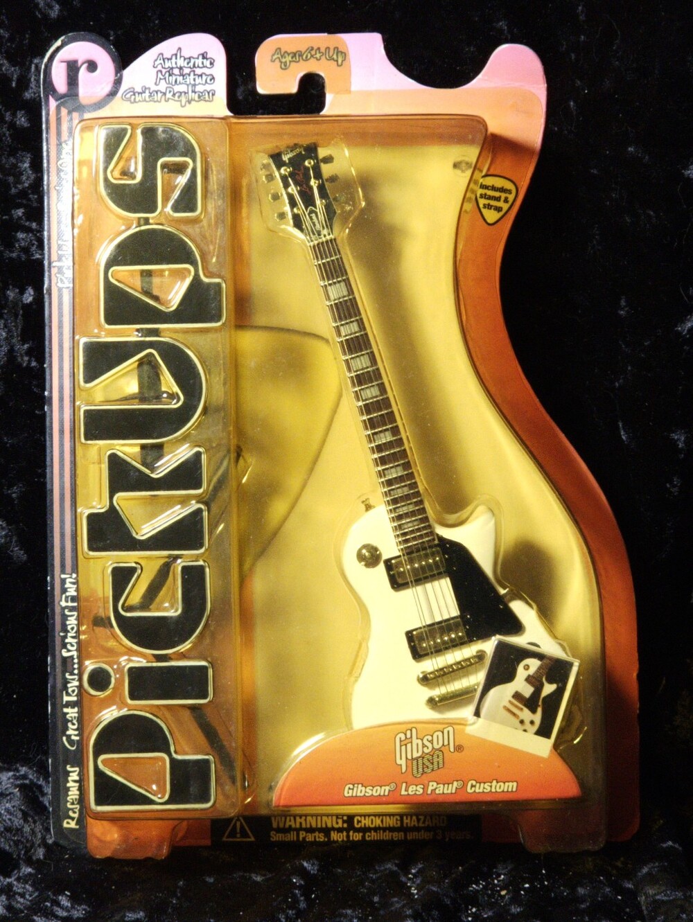 Pick Ups Gibson Les Paul Custom Alpine White Miniature Guitar Sealed